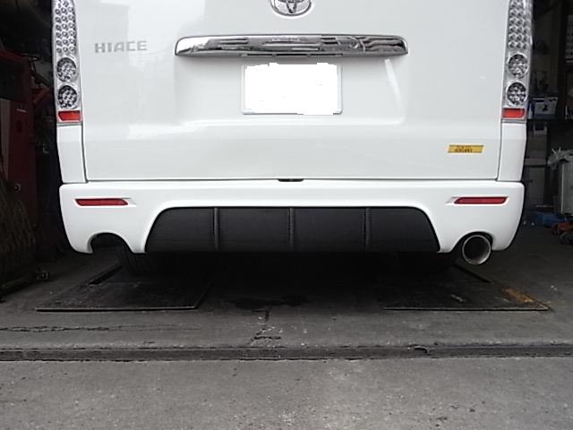 SHI-PARTS BLOG - ESSEXリアバンパーVer2（カーボン）